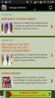 Tanzania fashion syot layar 3