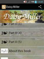 Daisy Miller by Henry James poster