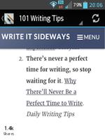 Writer Guides (Creative Writing) capture d'écran 1