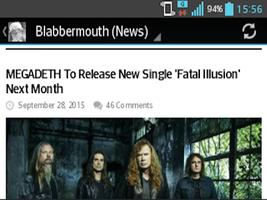Megadeth News Affiche