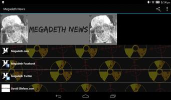 Megadeth News capture d'écran 2