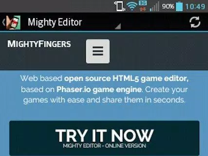 MightyFingers: Online HTML5 Game Engine