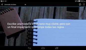 Ideas de Escritura imagem de tela 3