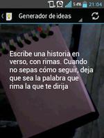 Ideas de Escritura imagem de tela 1