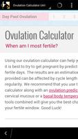 Ovulation & Period Calendar captura de pantalla 2
