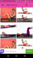 Belly Fat Exercise Affiche