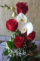 Flower-arranging poster