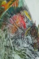 Watercolor drawings plakat