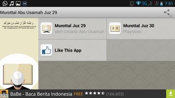 Murottal Abu Usamah Juz 29 screenshot 3