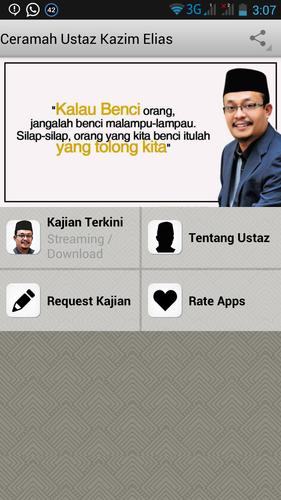 Ceramah Ustaz Kazim Elias Baru For Android Apk Download