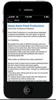 Annie Pieck Productions স্ক্রিনশট 1