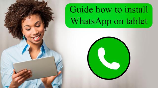 setup whatsapp on tablet for android