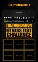 Fitness Test Challenge Affiche