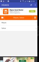 MİGROS AKTÜEL capture d'écran 1