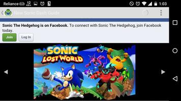 New Sonic Dash Guide imagem de tela 2