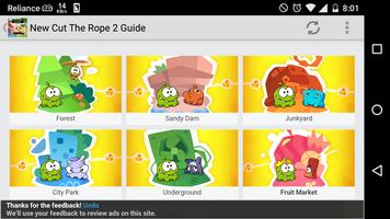 New Cut The Rope 2 Guide ภาพหน้าจอ 3