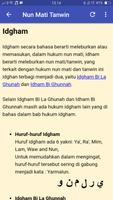 Belajar Ilmu Tajwid تصوير الشاشة 2