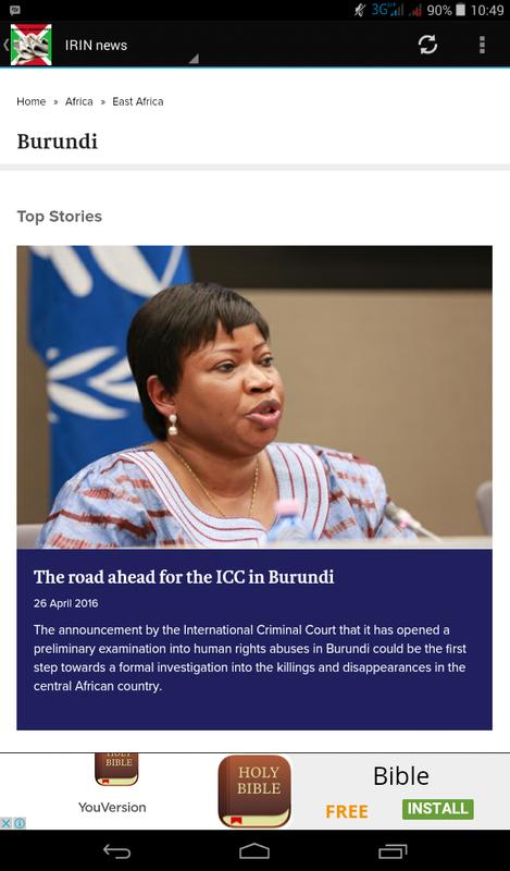 Burundi News For Android Apk Burundi News Screenshot 5