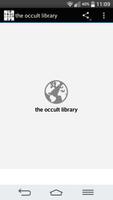 the occult library poster