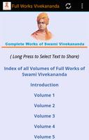 Full Works Swami Vivekananda capture d'écran 1