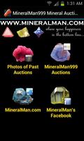 MineralMan999 Mineral Auctions Cartaz