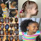 KIDS HAIRSTYLES AND BRAIDS icône