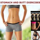 STOMACH AND BUTT EXERCISES biểu tượng