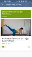 STOMACH AND BUTT EXERCISES screenshot 3