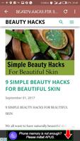 BEAUTY HACKS capture d'écran 3