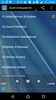 Surah Al-Baqarah MP3 capture d'écran 2