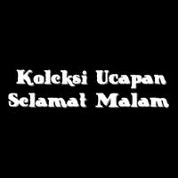 KOLEKSI UCAPAN SELAMAT MALAM الملصق