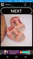 3 Schermata Crochet Baby Booties