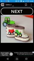 Crochet Baby Booties 海報