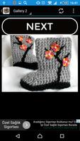 Crochet Baby Booties Ekran Görüntüsü 1