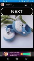 Chaussures bébé Crochet Affiche