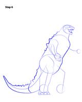 Draw Monster GO Zilla скриншот 2