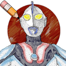 Pencil draw my hero ultraman APK