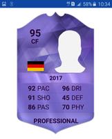 Team Cards Viewer for FiFa 17 تصوير الشاشة 2