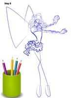 Draw Fairies in Winx تصوير الشاشة 1