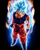 Goku Super Saiyan God Blue Wallpaper 截圖 1