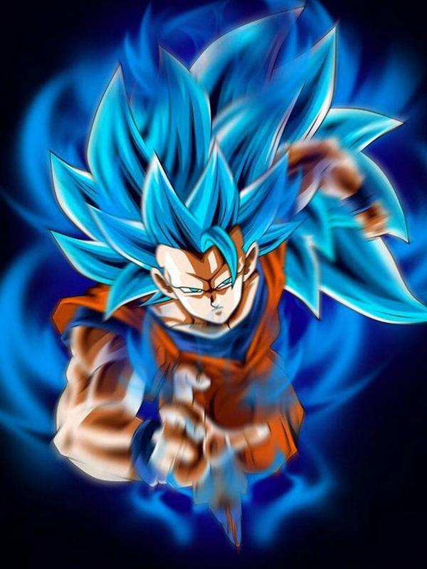 Goku Super Saiyan God Blue Wallpaper for Android APK
