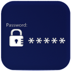 Password hacker prank icon