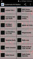 Guatemala Hit Radios Poster