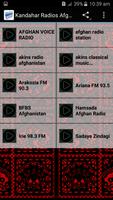 Kandahar Radios Afghanistan Cartaz