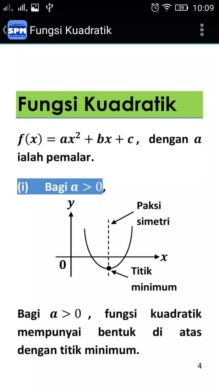 Spm Matematik Tambahan Ting 4 Pour Android Telechargez L Apk