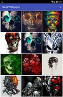 Skull Wallpaper Affiche