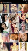 Girls Tattoo Wallpaper 포스터