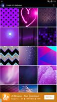 Purple HD Wallpaper Affiche
