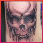 Skull Tattoos Wallpaper icône