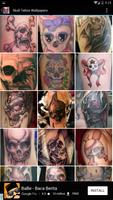 Skull Tattoos Wallpaper Affiche